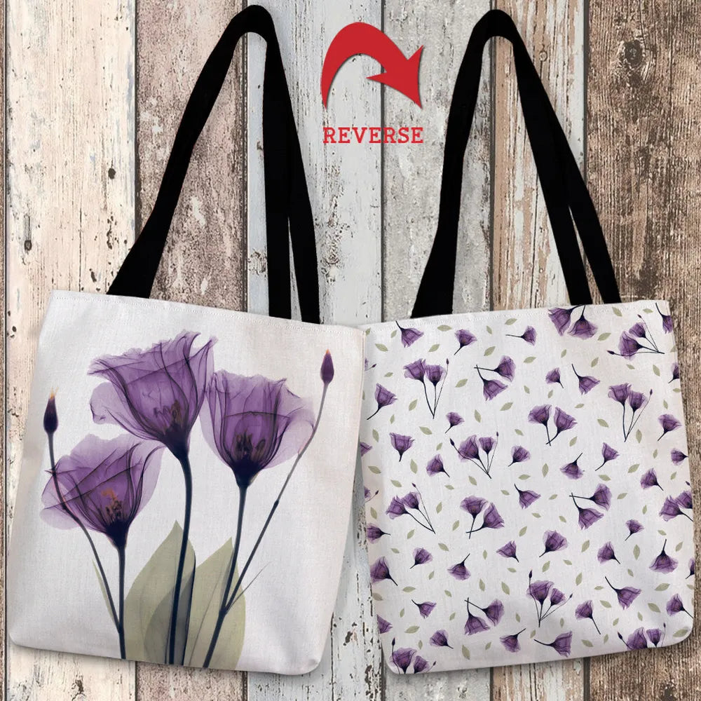 Gentian Hope Canvas Tote Bag