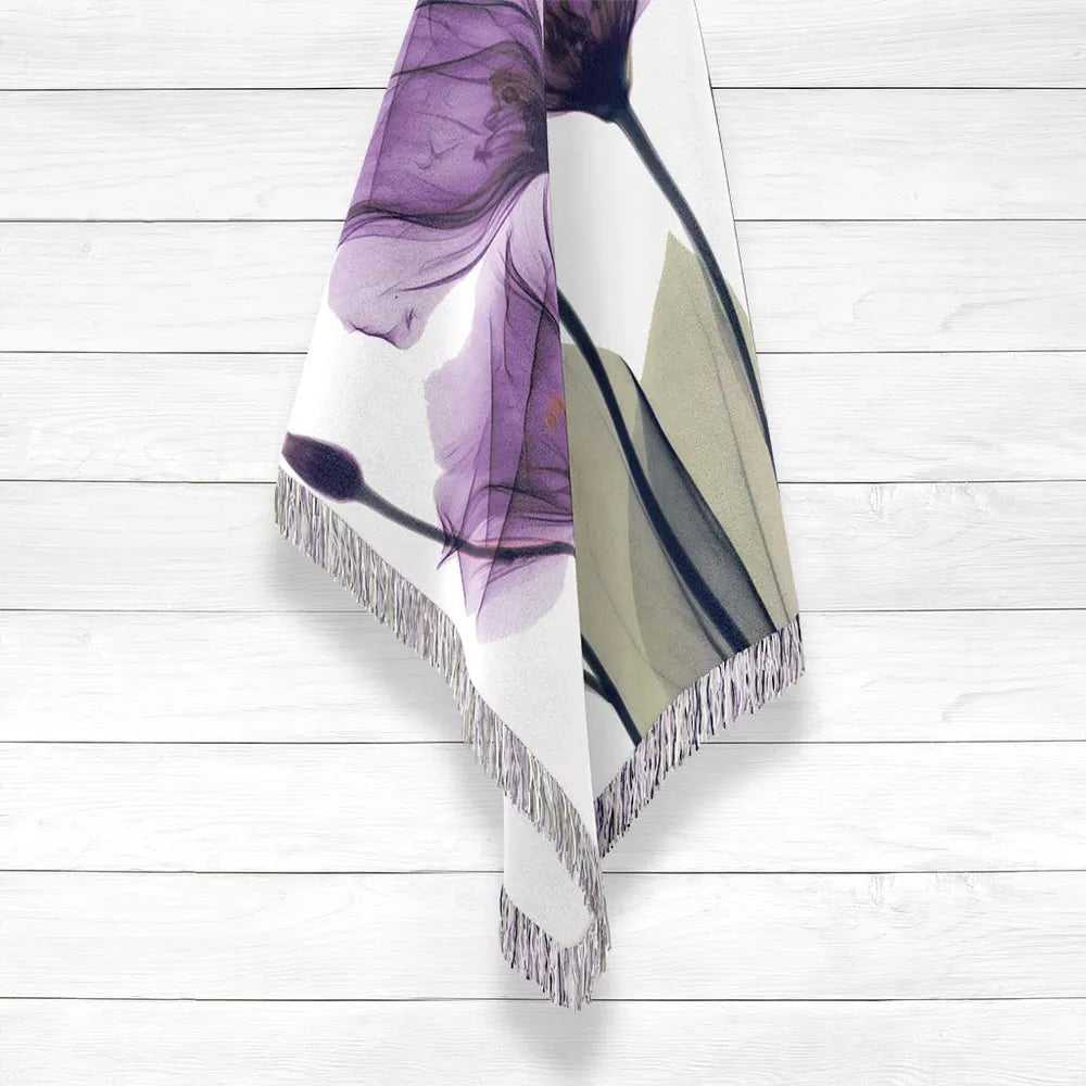 Gentian Hope Woven Throw