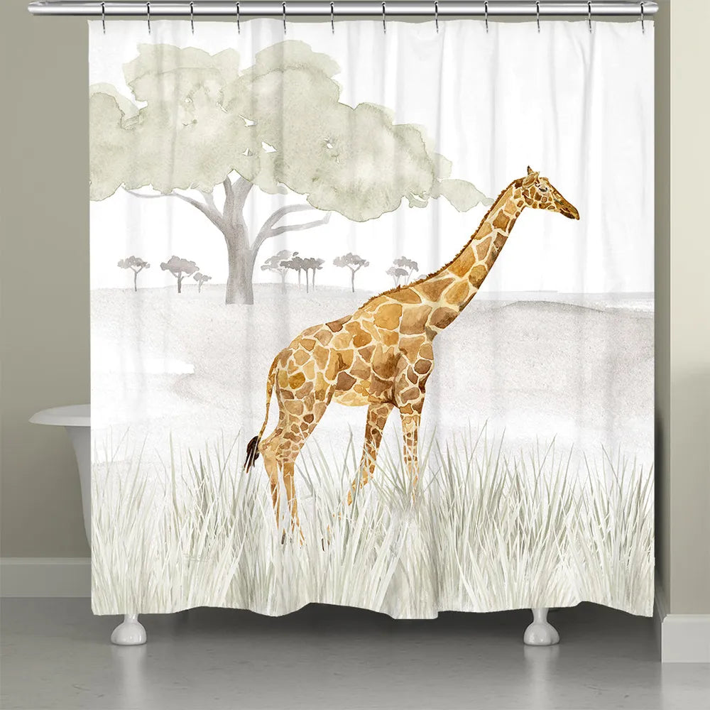 Giraffe Shower Curtain