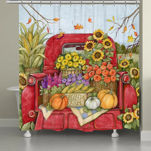 Grateful Farm Shower Curtain