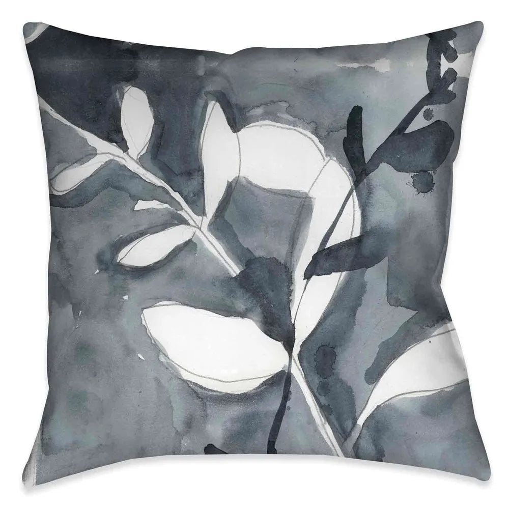 The soft, watercolor-like rendering of branches Branches Decorative Pillow compliment the subtle modern look of this design. 