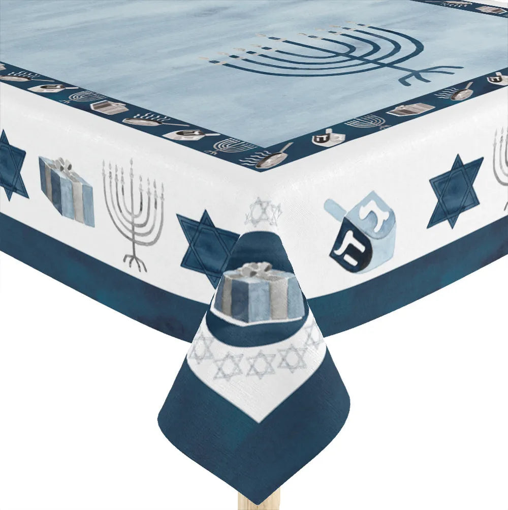 Happy Hanukkah Tablecloth