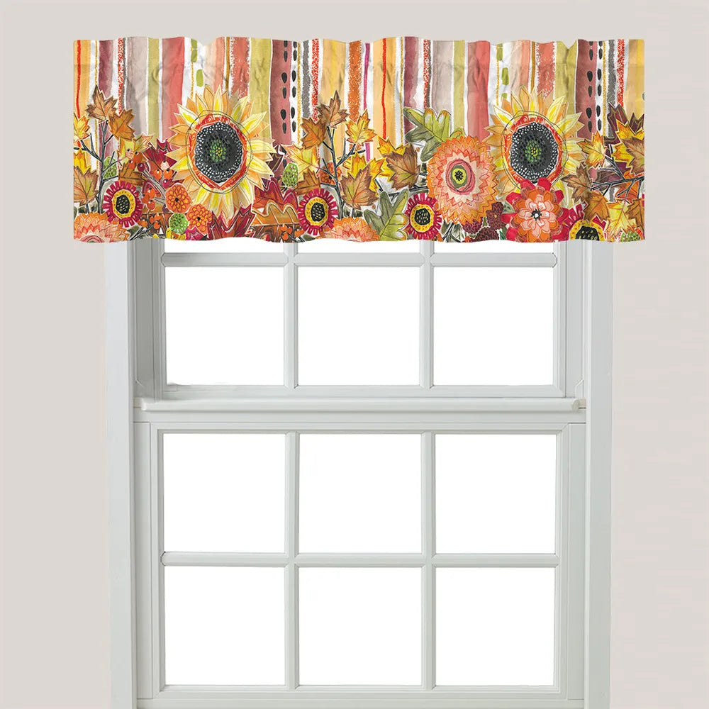 Harvest Snippets Window Valance