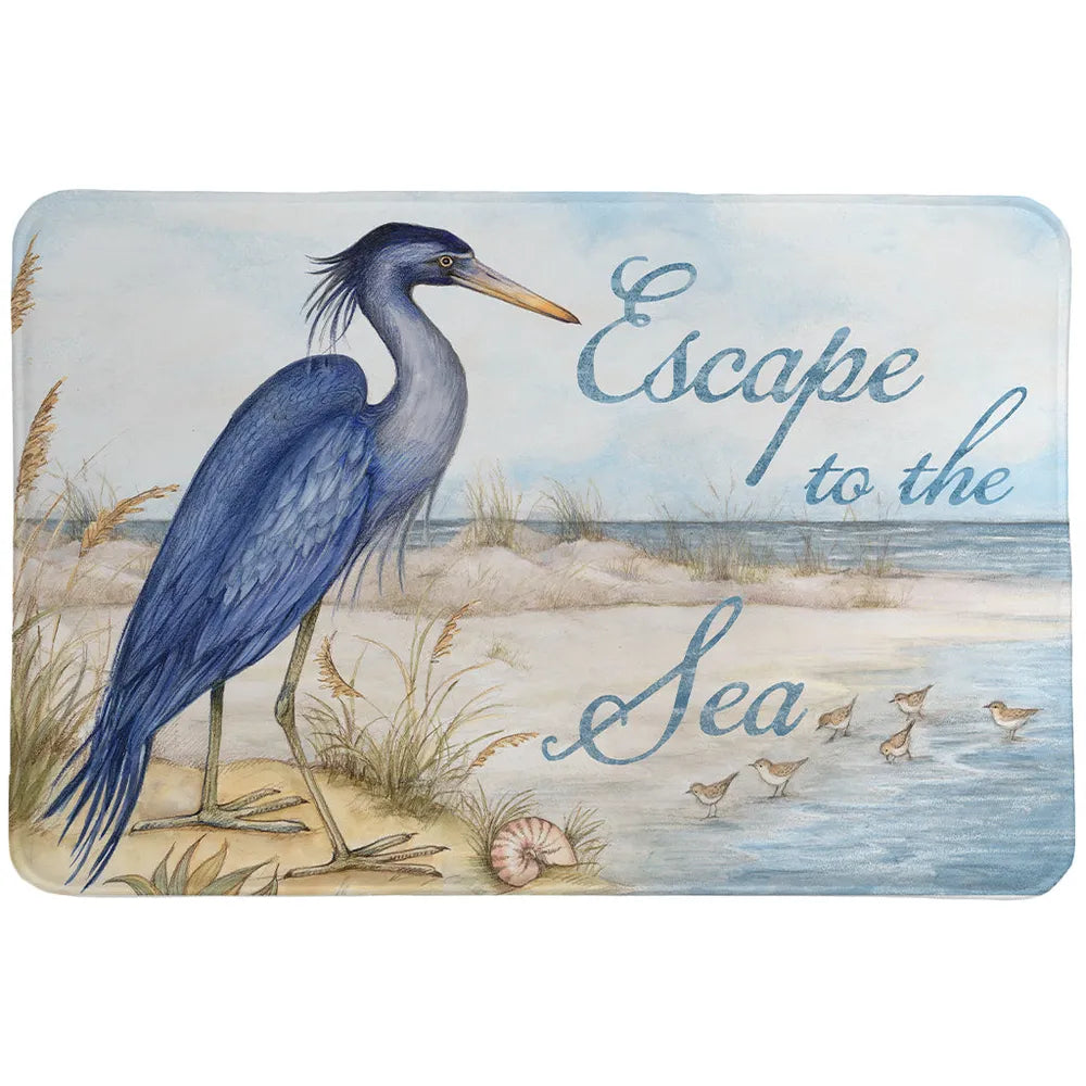 Heron Escape Memory Foam Rug