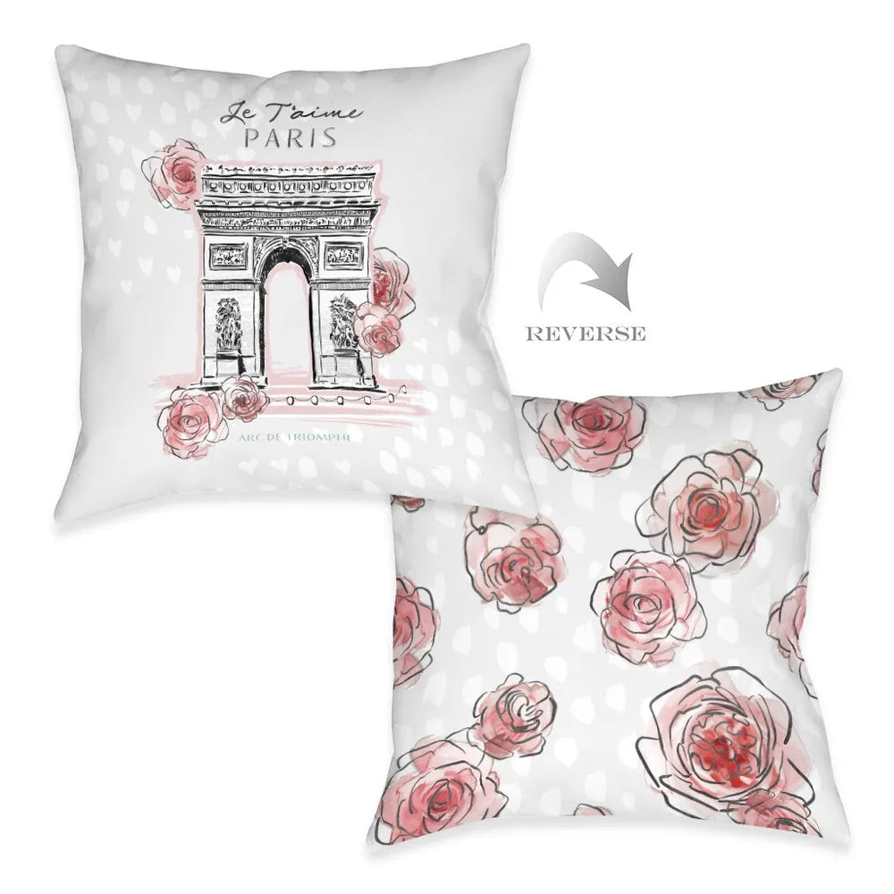 High Fashion Arc de Triomphe Indoor Decorative Pillow