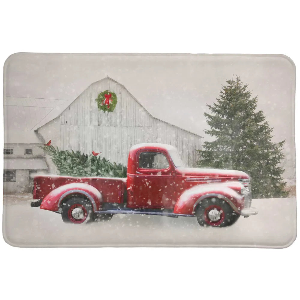 Holiday Pickup Memory Foam Rug