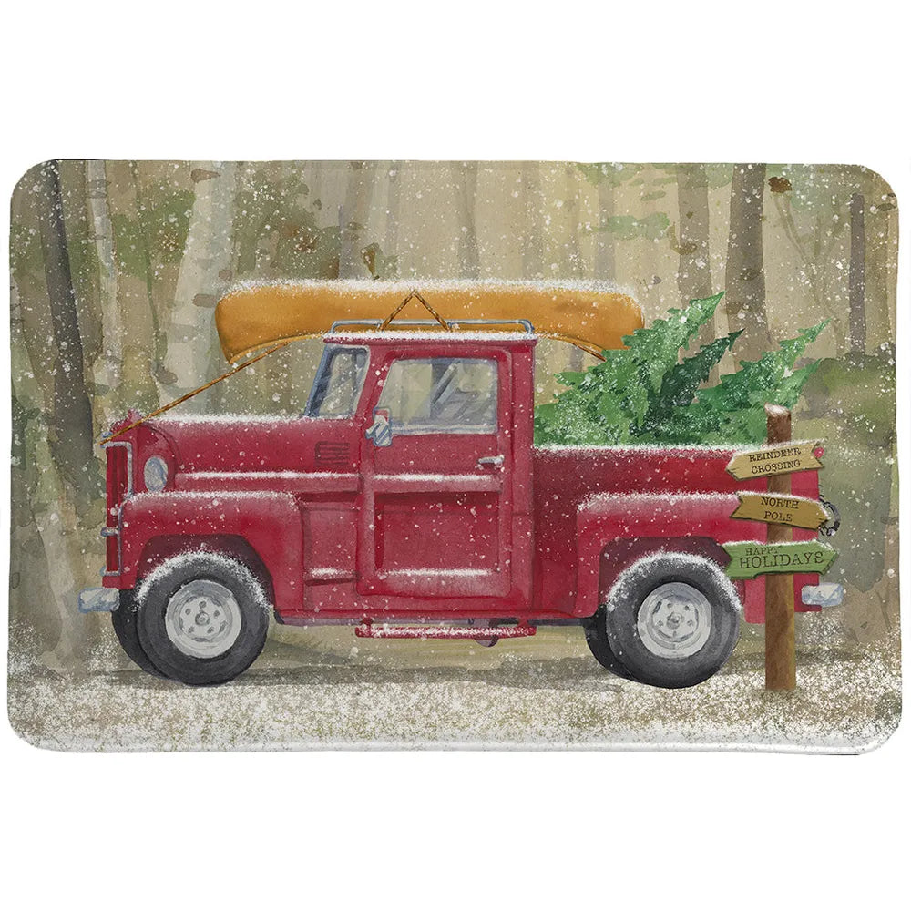 Holiday Birch Drifter Memory Foam Rug