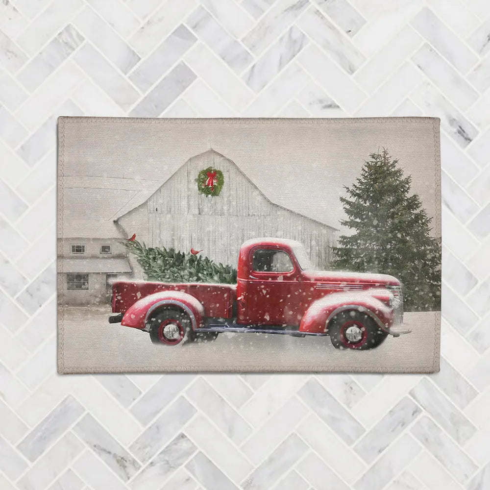 Holiday Pickup Chenille Accent Rug