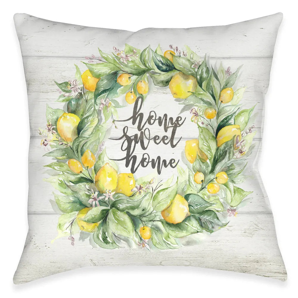 Sweet Home Outdoor Decorative Pillow