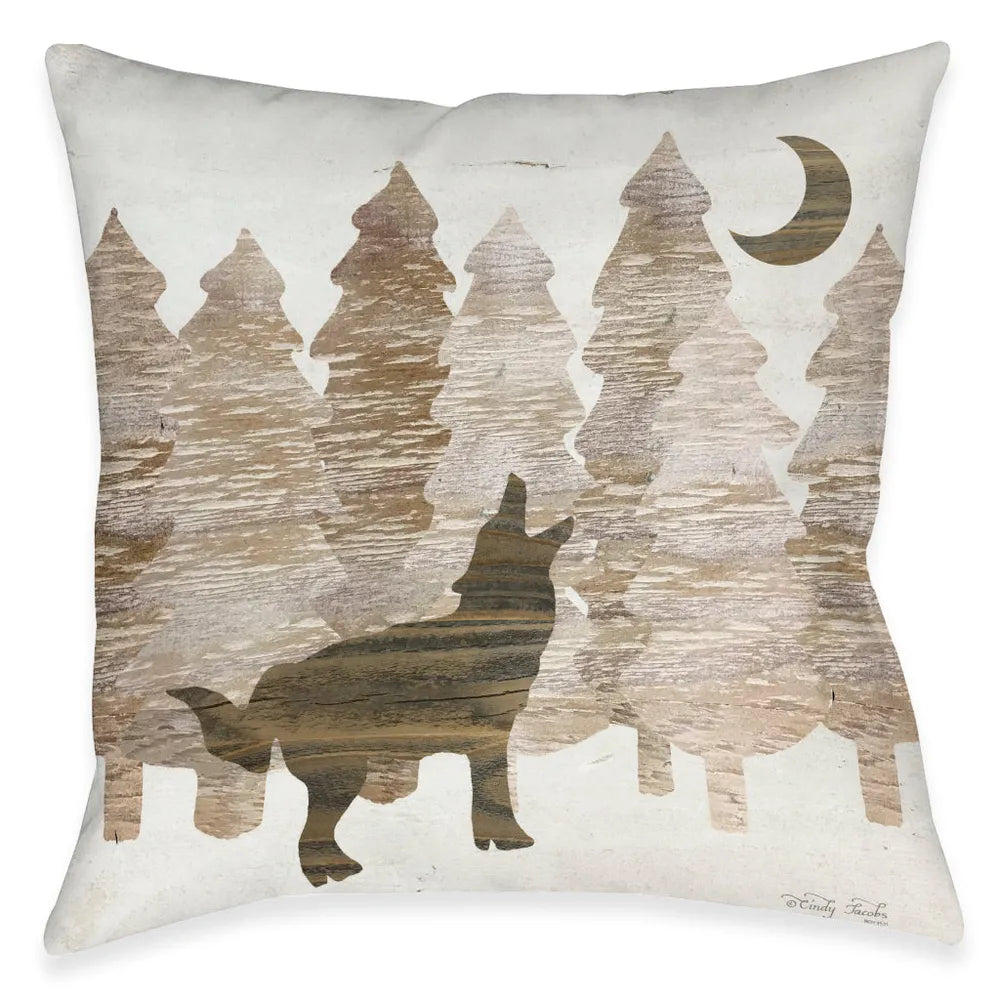 Howling Woods Outdoor Decorative Pillows