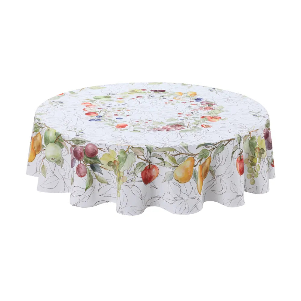 In the Orchard Round Tablecloth