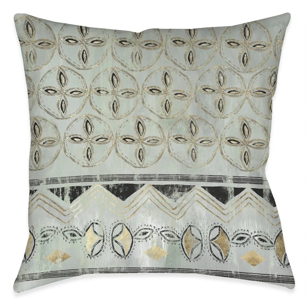 In the Rhythm Outdoor Decorative Pillow