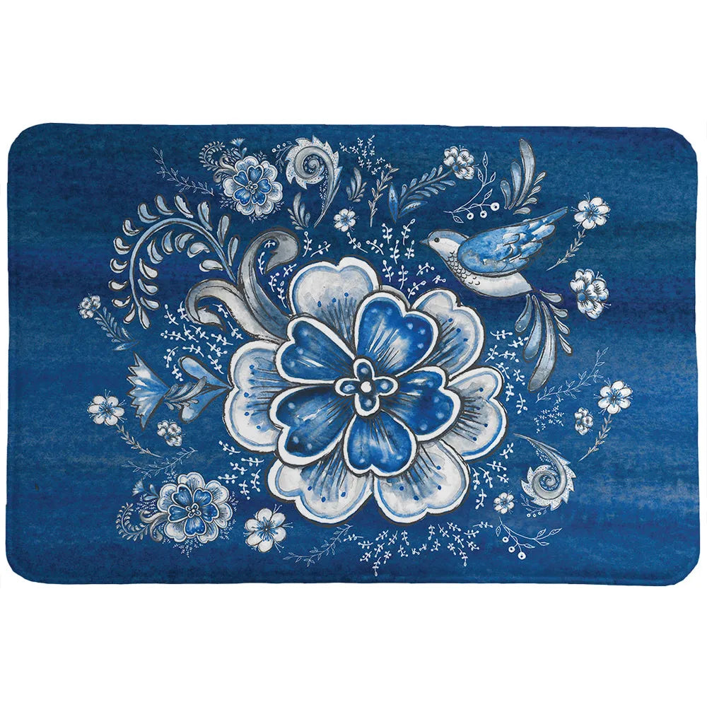 Royal Garden Memory Foam Rug
