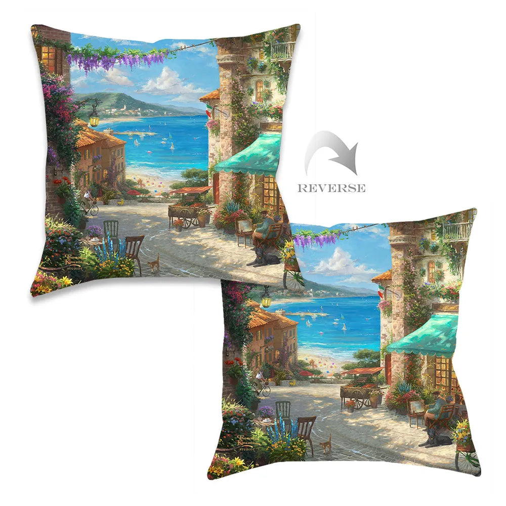 Italian Cafe Indoor Decorative Pillow
