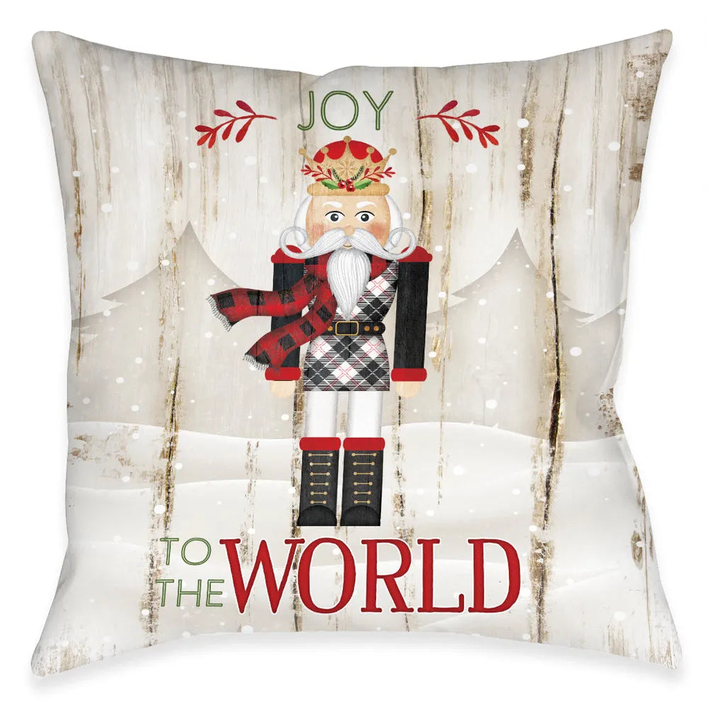 Nutcracker Christmas Joy Indoor Decorative Pillow
