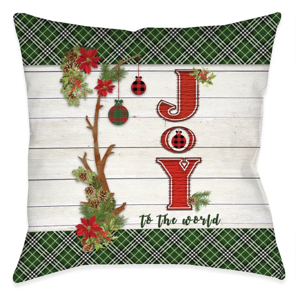 Joyful World Indoor Decorative Pillow