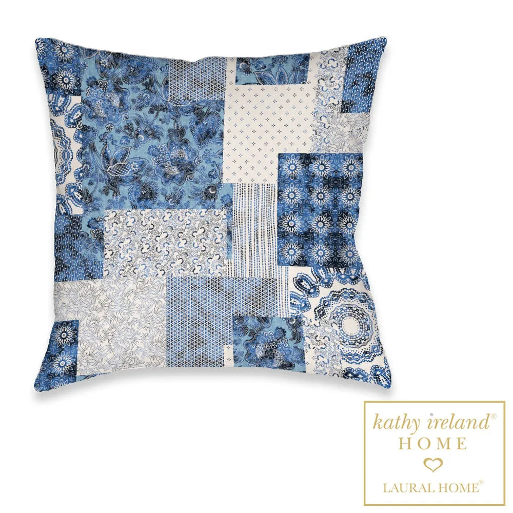 kathy ireland® HOME Dream Patch Outdoor Decorative Pillow