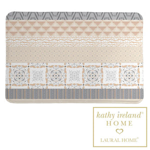 kathy ireland® HOME Peaceful Elegance Stripe Memory Foam Rug