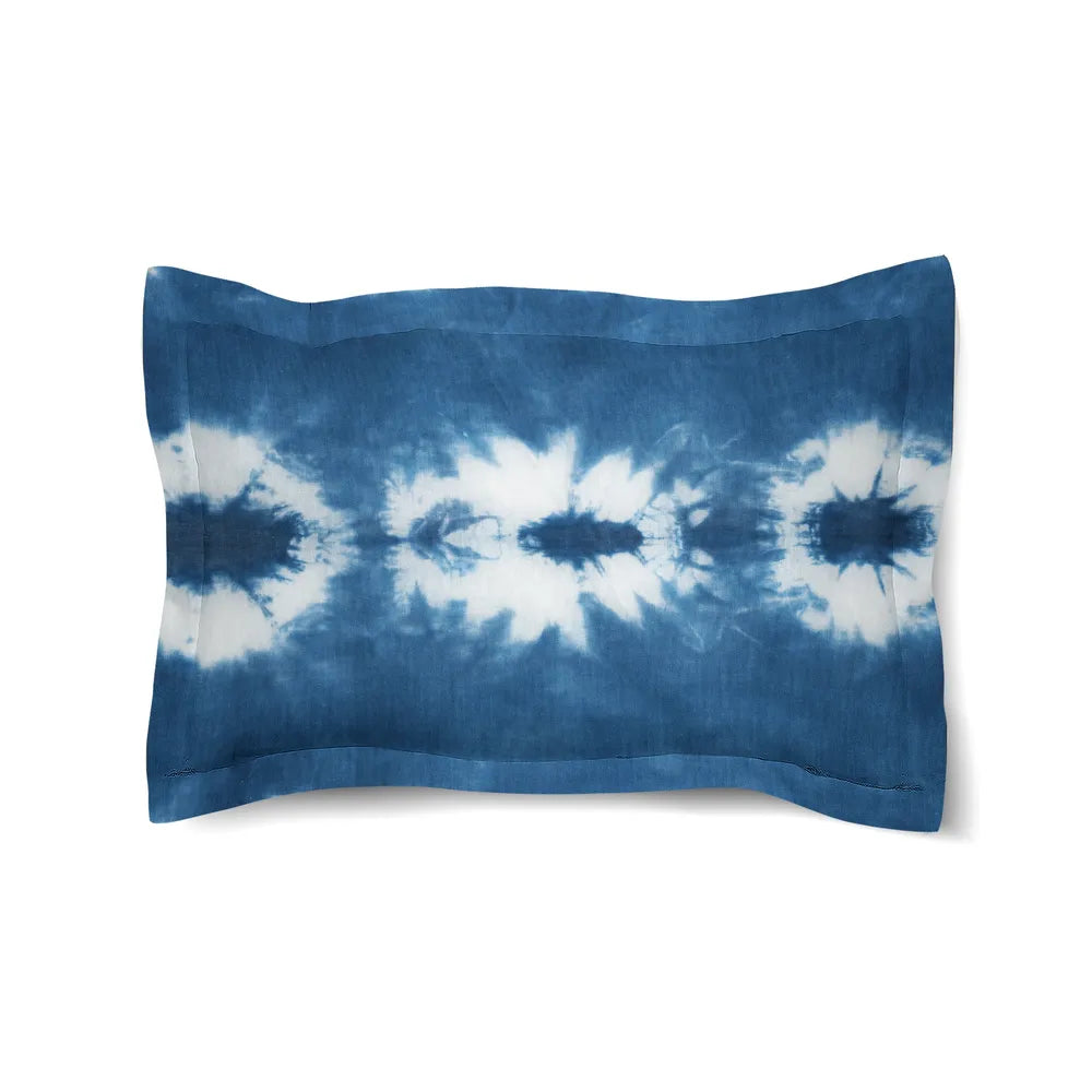 Kanoko Indigo Comforter Sham