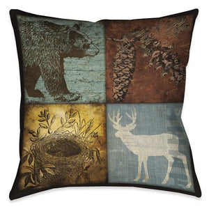 Lodge Patch Pillow