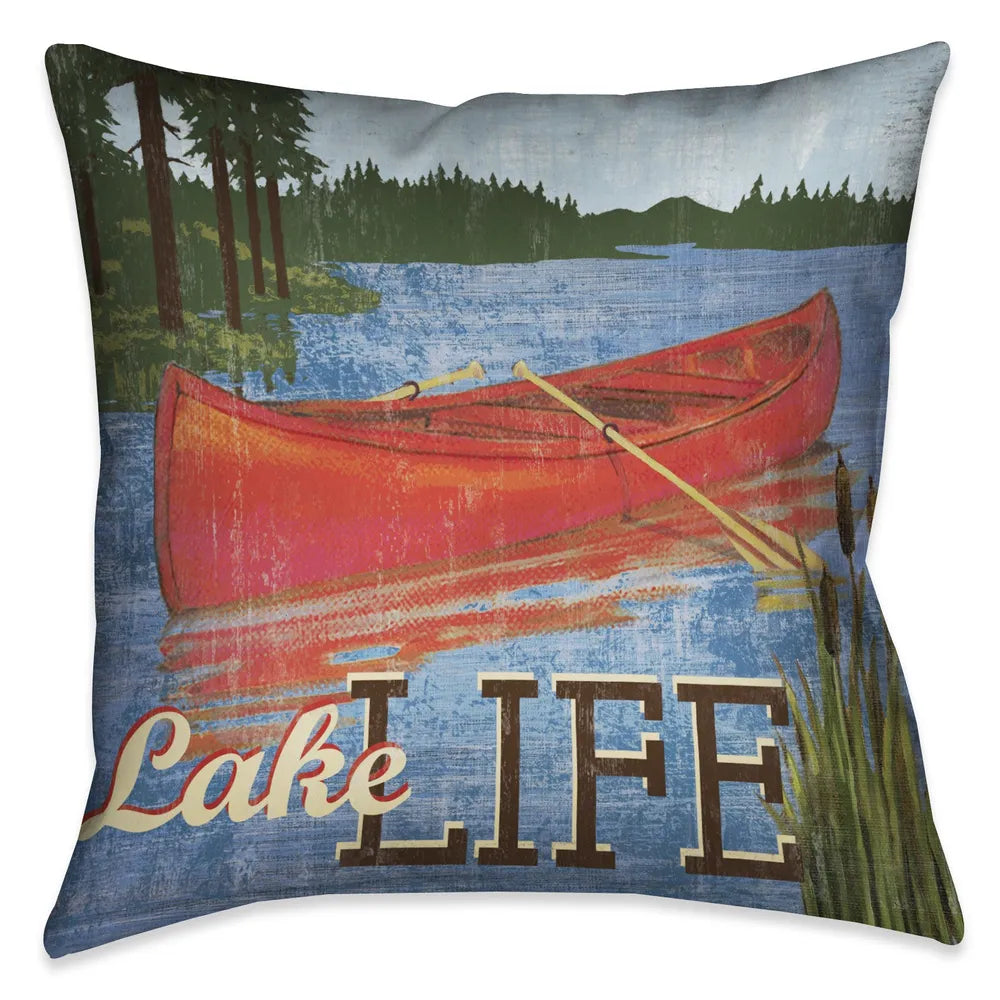 Lake Living Indoor Decorative Pillow