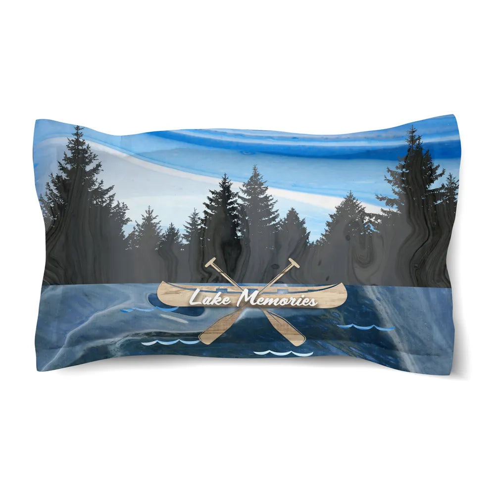 Lake Memories Comforter Sham