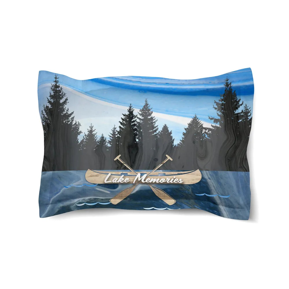 Lake Memories Comforter Sham