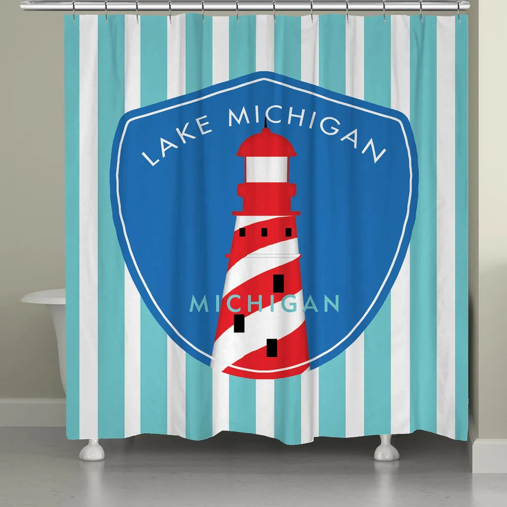 Lake Michigan Shower Curtain 