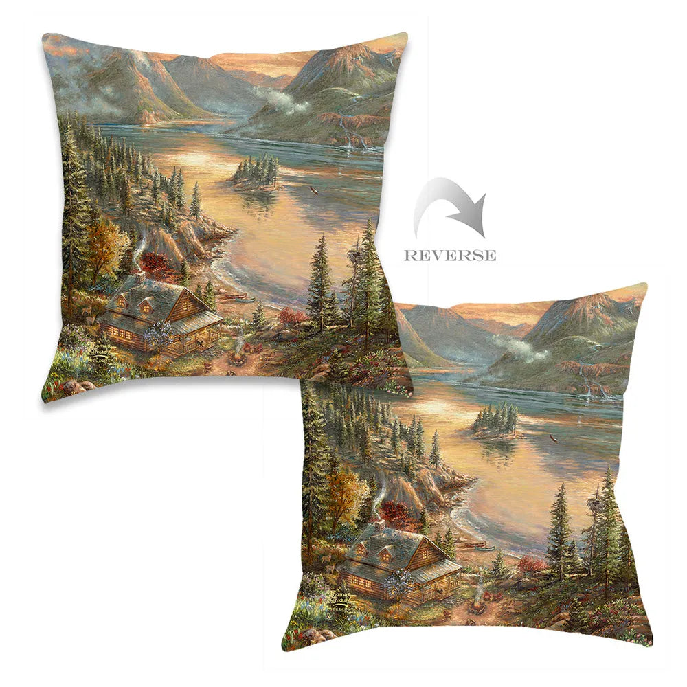Lakeside Splendor Indoor Decorative Pillow