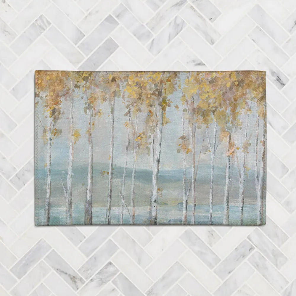 Lakeview Birches Chenille Accent Rug