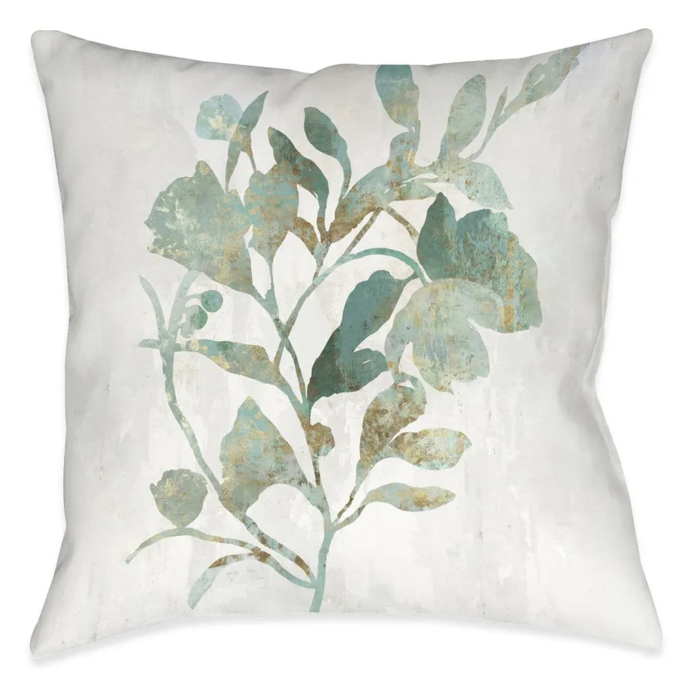 Leaf Marking Outdoor Decorative Pillow