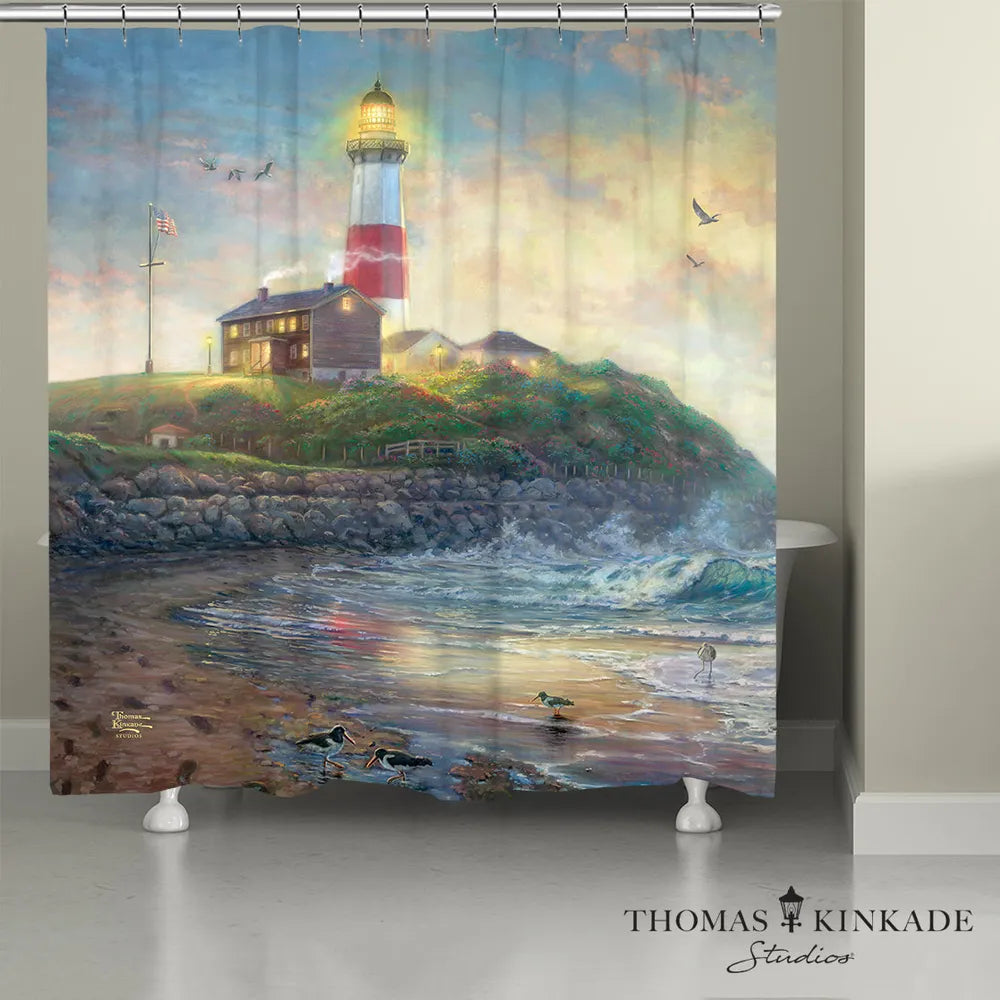Thomas Kinkade Light of Hope Shower Curtain