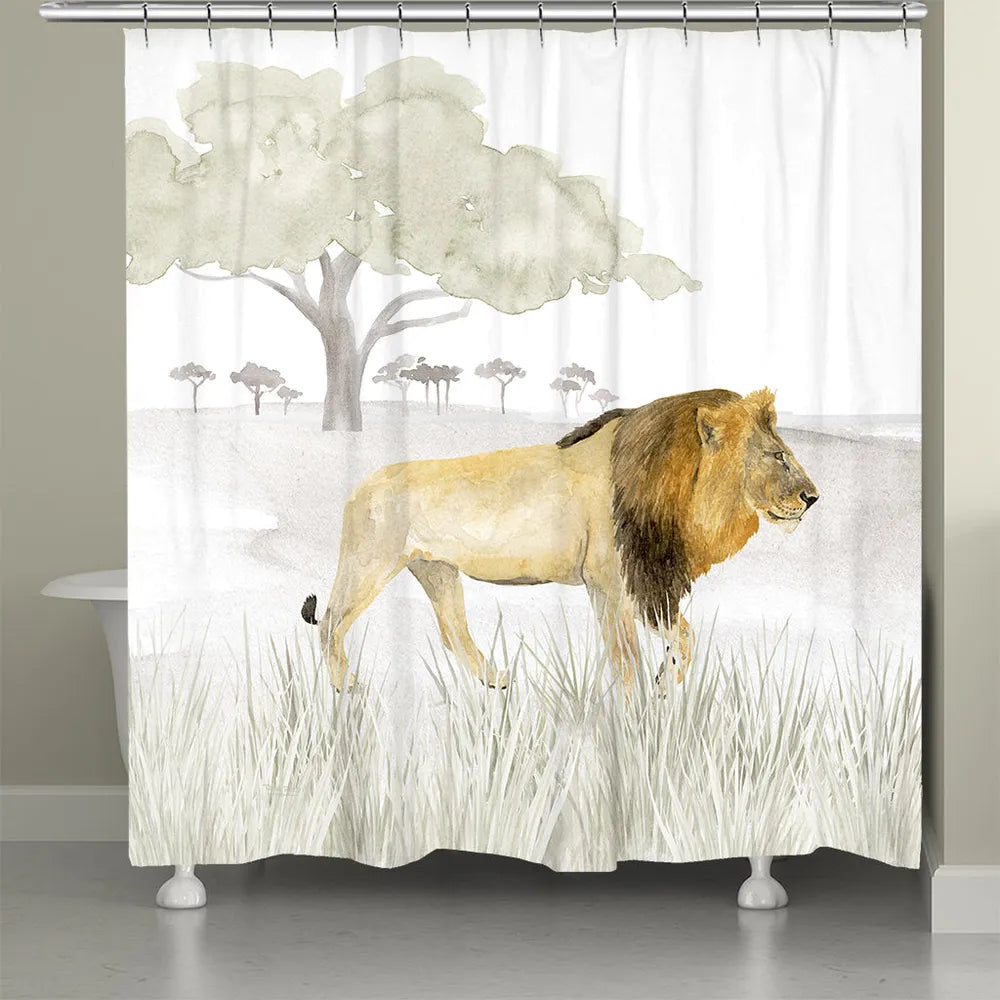 Lion Shower Curtain