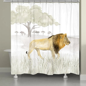 Lion Shower Curtain