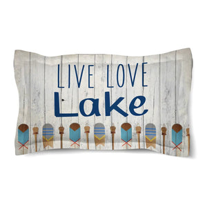 Lakeside Living Love Comforter Sham