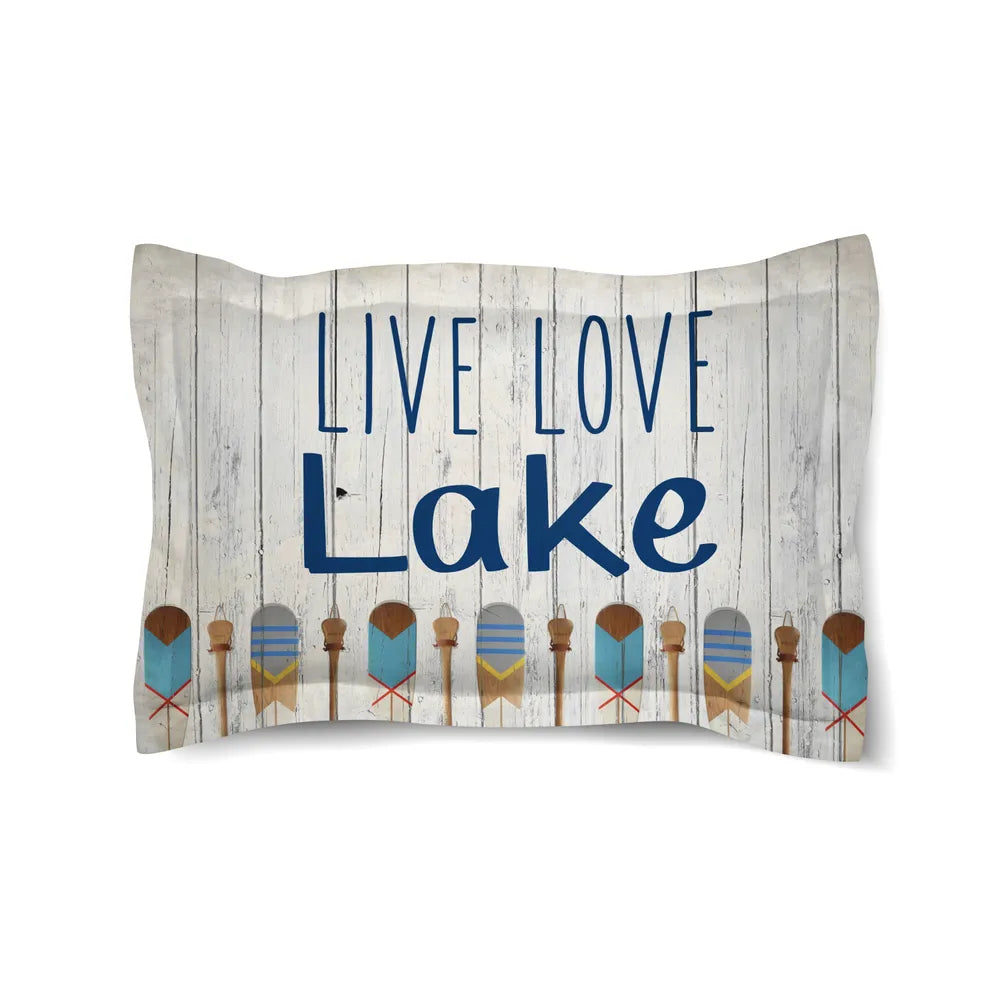 Lakeside Living Love Comforter Sham