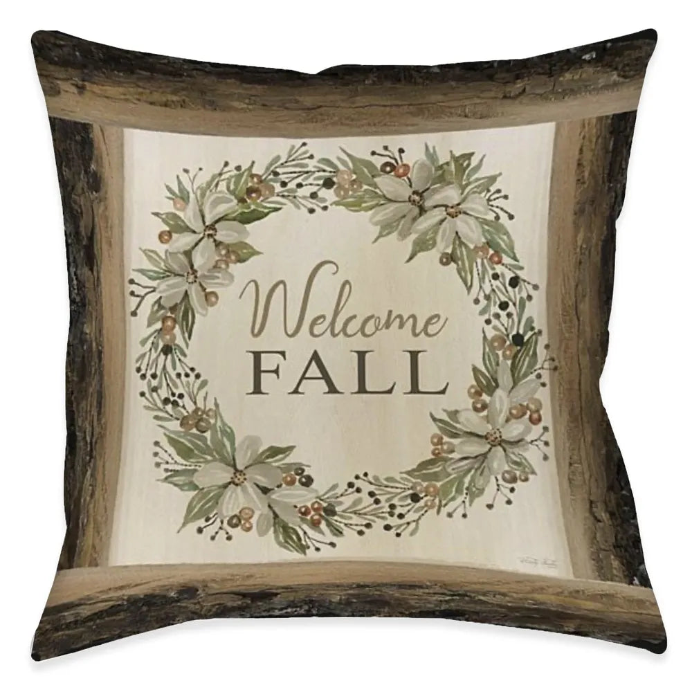 Lodge Harvest Welcome Indoor Decorative Pillow