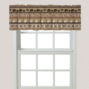 Lodge Look Window Valance