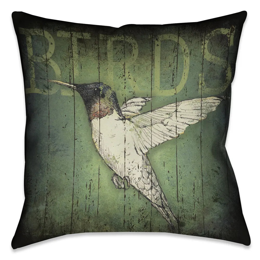 Lodge Bird Indoor Decorative Pillow