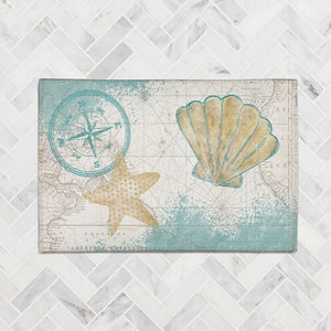 Look to the Sea Chenille Accent Rug
