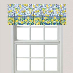 Lovely Lemons Window Valance