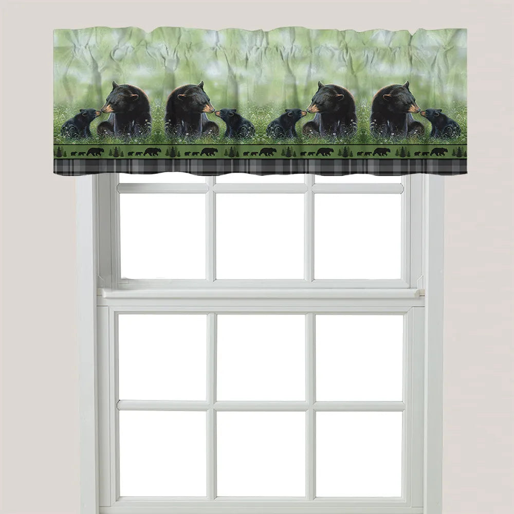 Loving Bears Window Valance