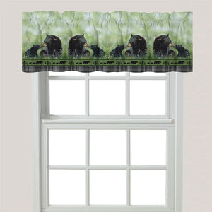Loving Bears Window Valance