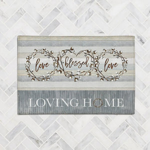 Loving Home Chenille Accent Rug