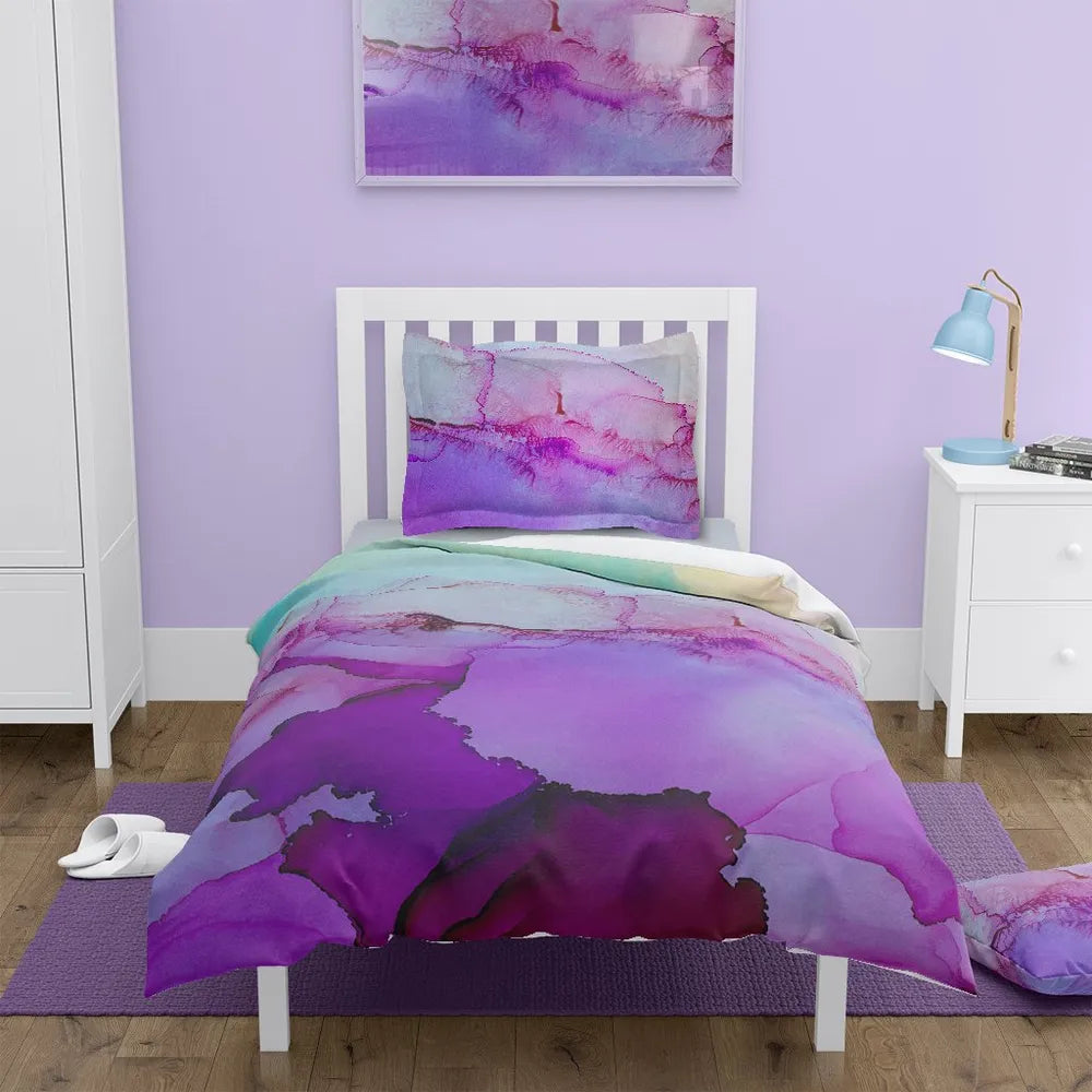 Luminescent Jewel Tones Comforter
