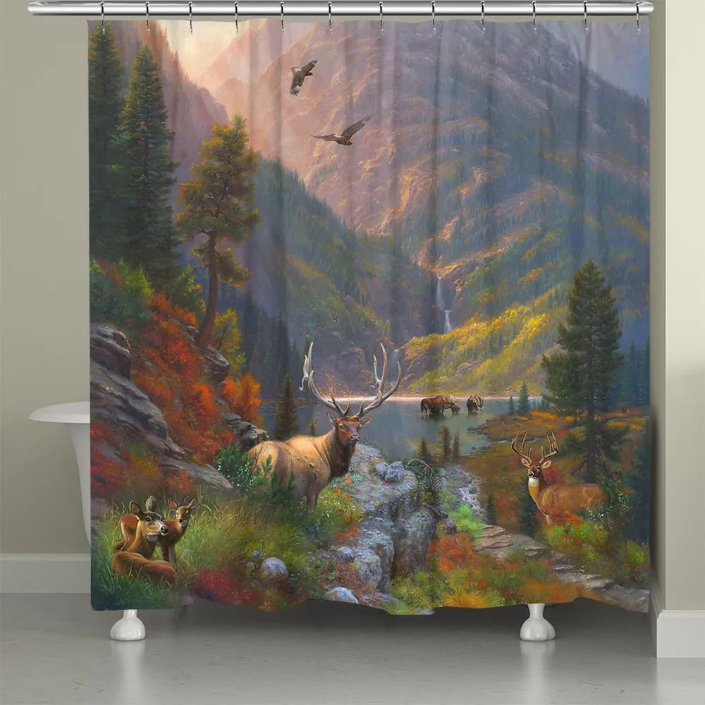 Majestic Valley Shower Curtain