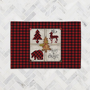 Merry and Bright Chenille Accent Rug