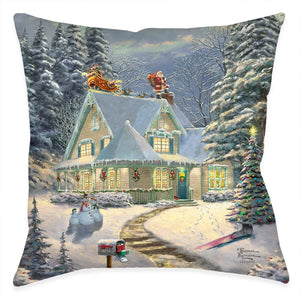 Midnight Delivery Indoor Decorative Pillow