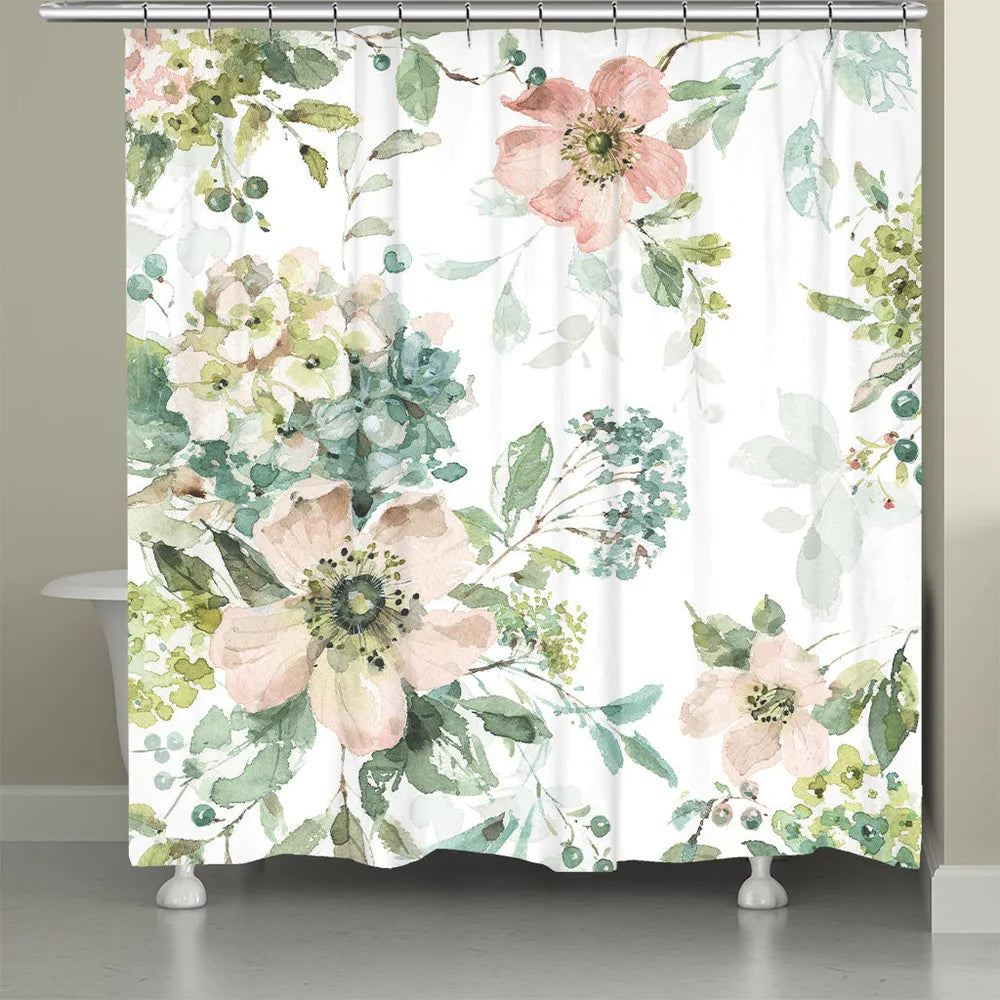 Mint Crush Shower Curtain