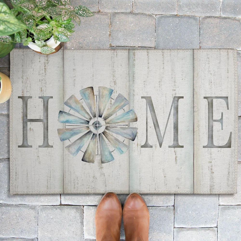 Modern Farmhouse Outdoor Door Mat